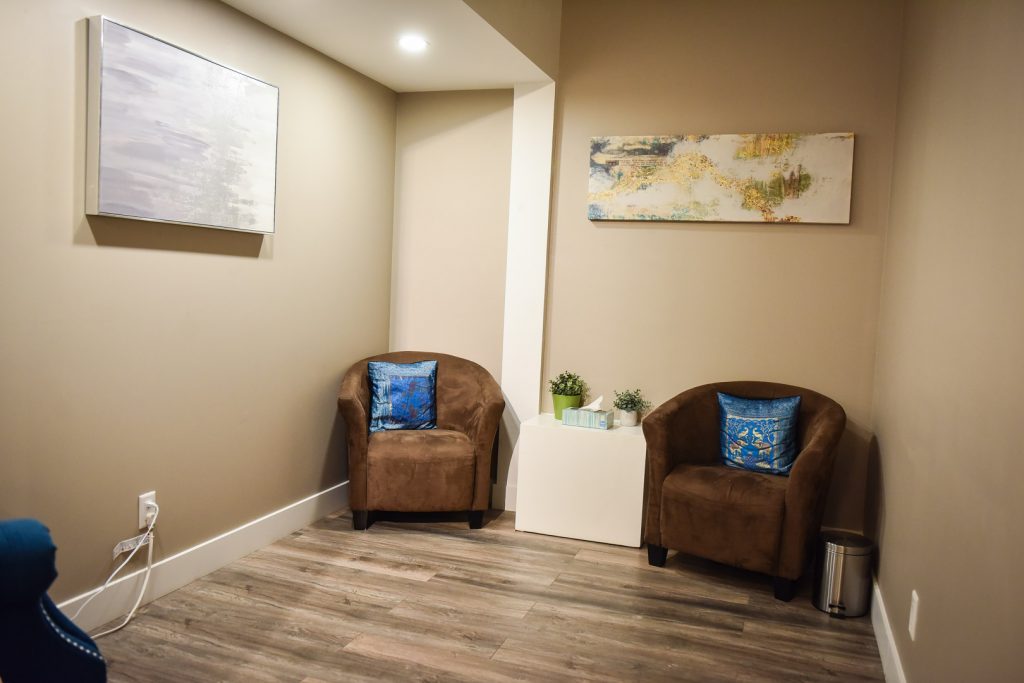 Counselling Room | Serenity Now Wellness Center | Integrated Physical & Mental Wellness Centre | Calgary